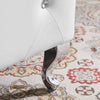 Cozy White Storage Bench with Padded Seat