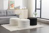 Stylish Black Storage Ottoman