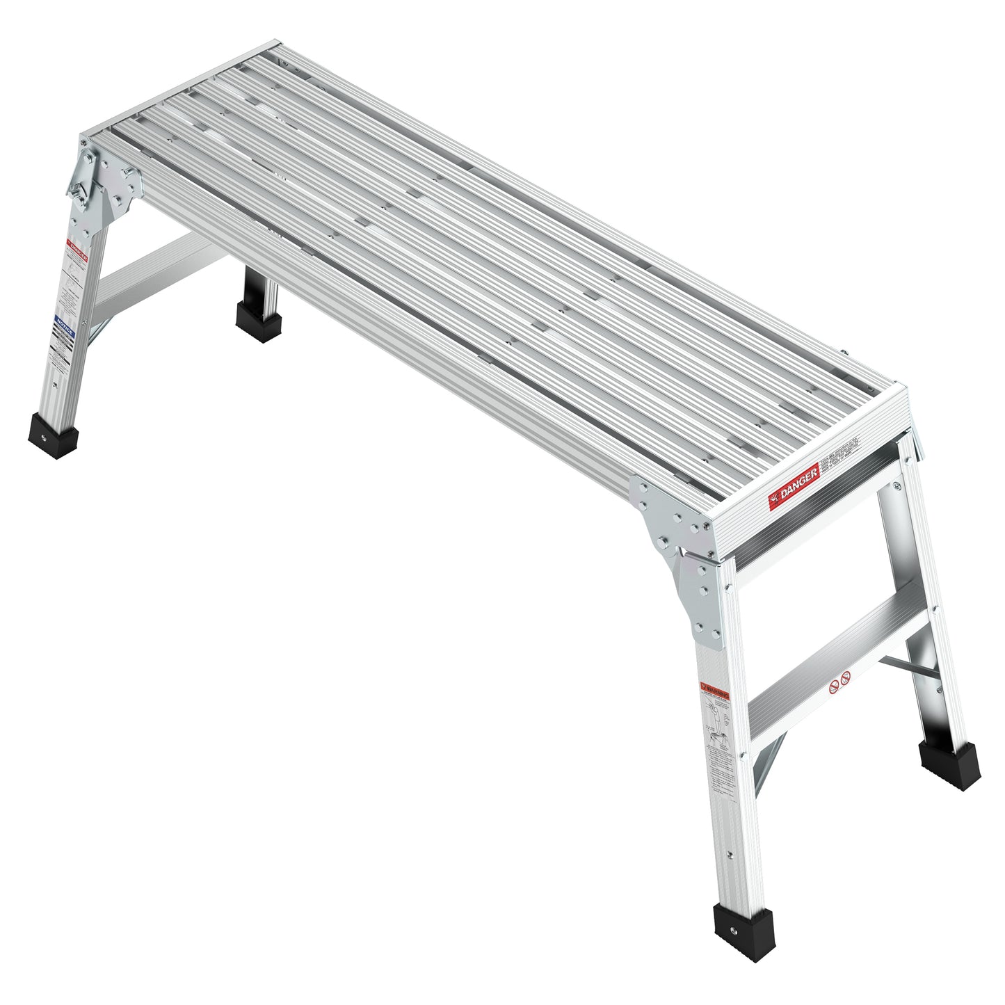 Versatile Folding Aluminum Workbench Ladder