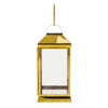 Shimmering Stainless Steel Lantern