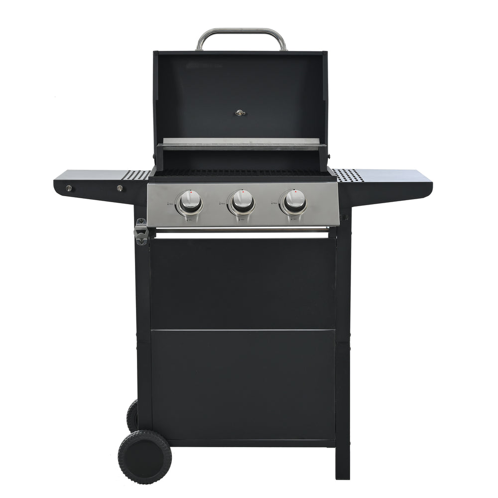 Ultimate Patio Propane Grill with Shelves & Wheels