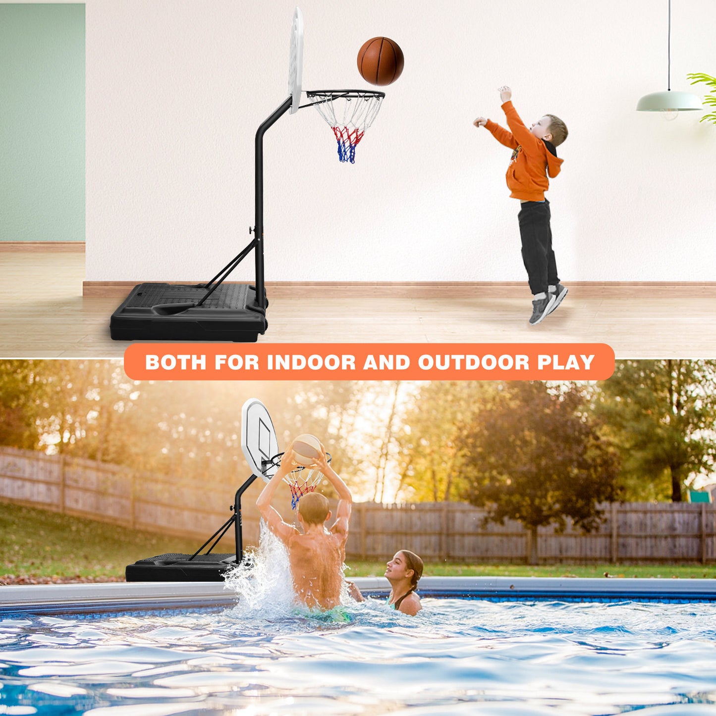 Splash Slam Basketball Hoop