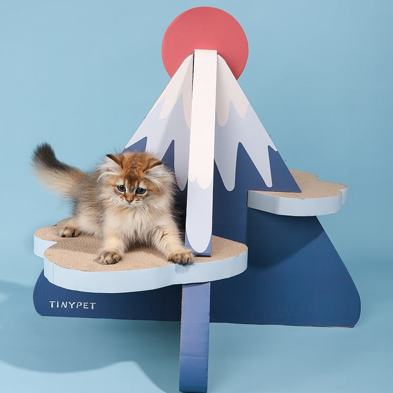 Mount Fuji Cat Scratcher Lounge