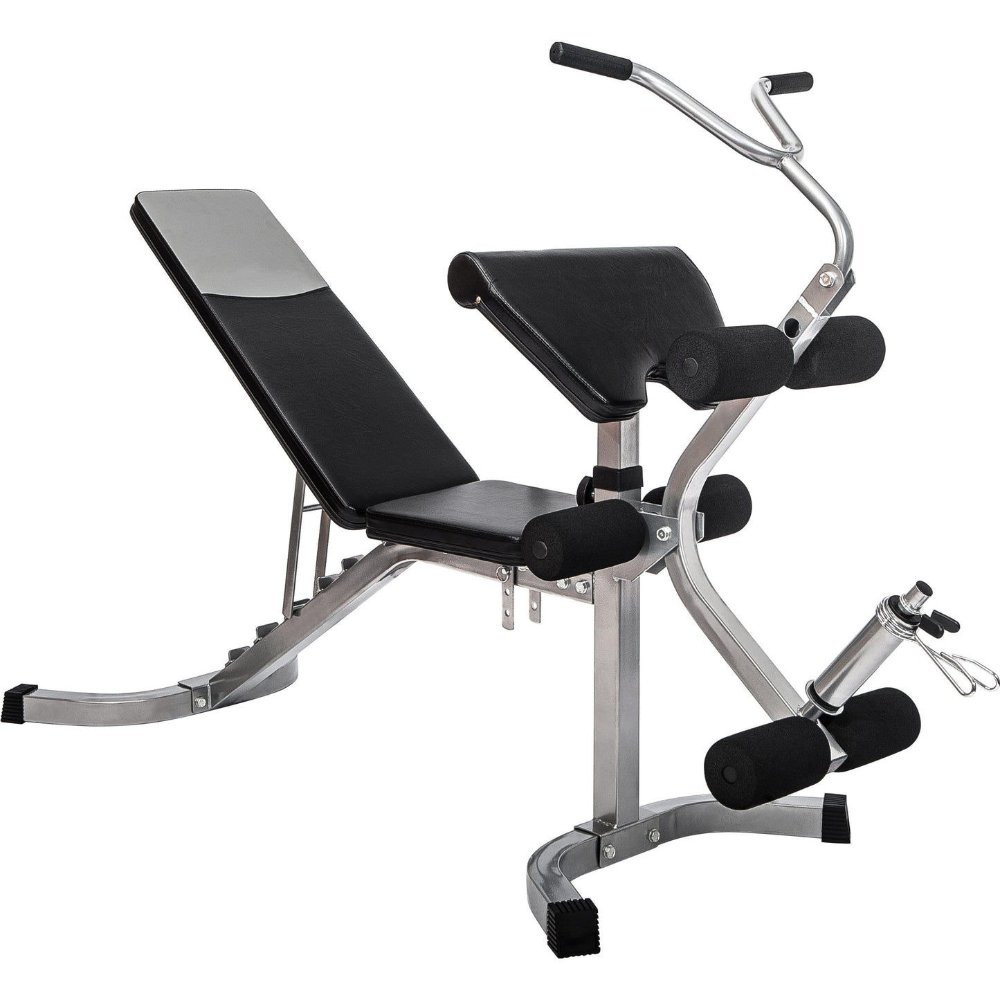 Versatile Adjustable Weight Bench with Leg Extension & Preacher Curl