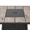Cozy Outdoor Propane Fire Table with Weather Cover