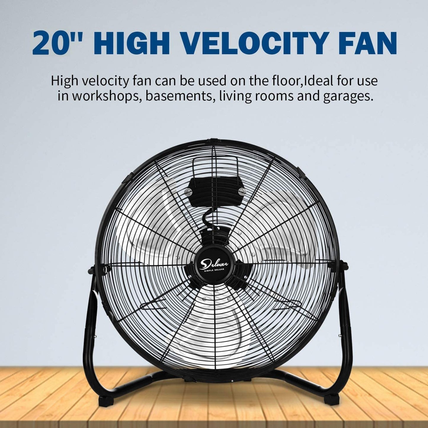 Power Twin High-Performance Metal Fans