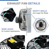 SwiftBreeze Shutter Fans - High-Speed Duo