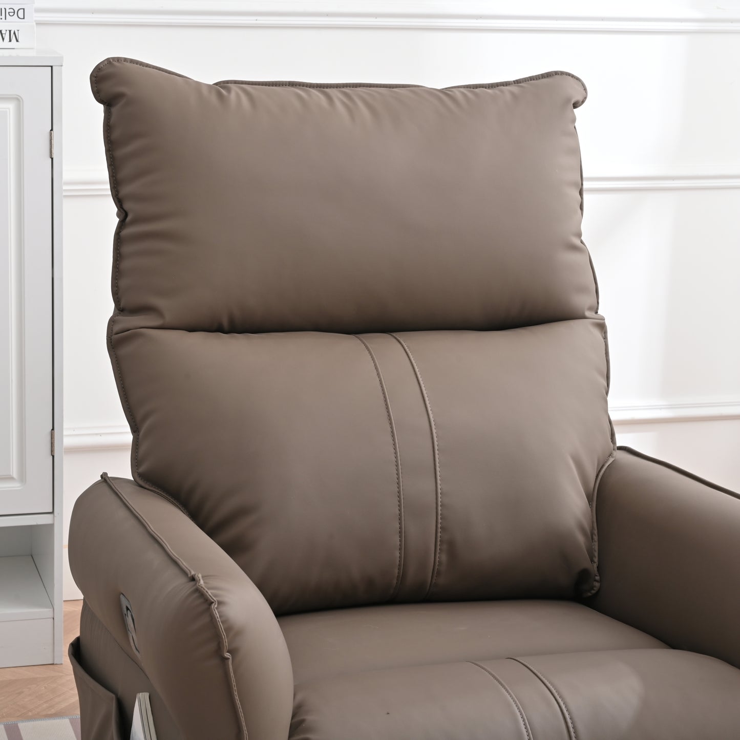 Cozy Swivel Rocker Chair