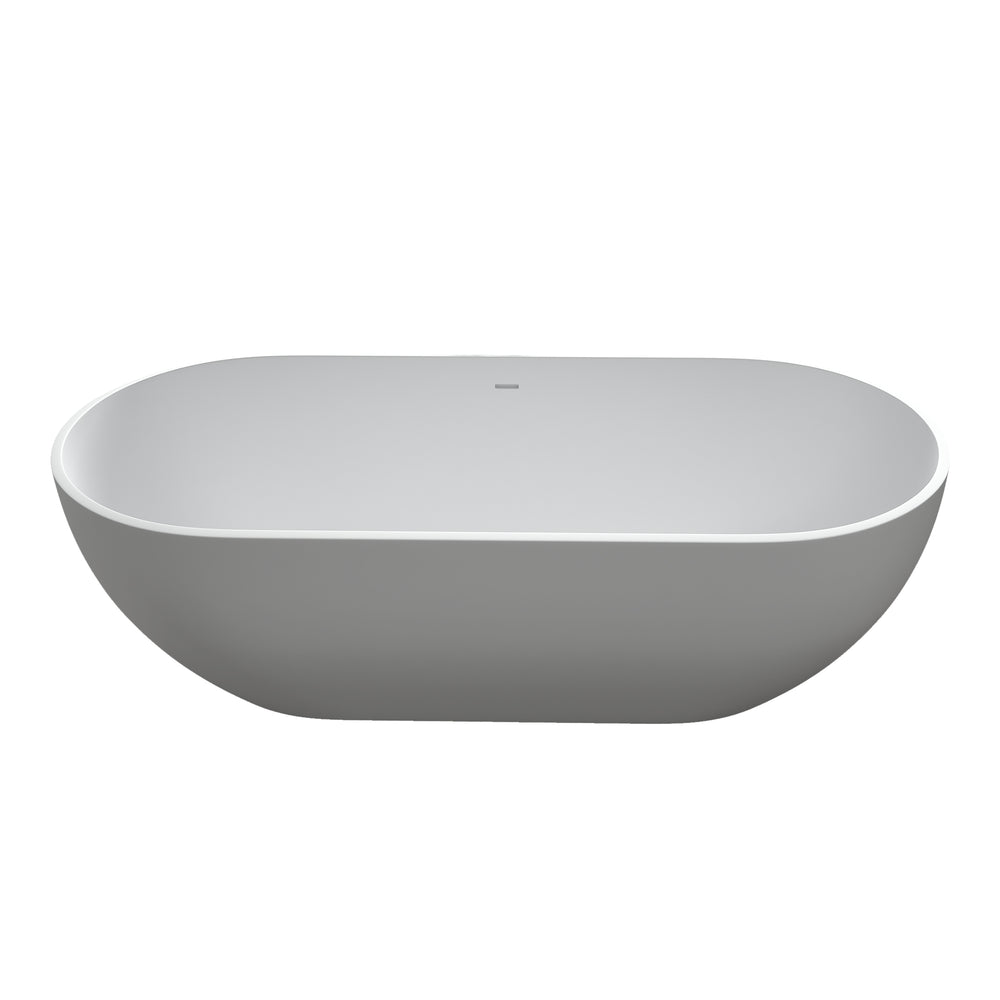 Elegant Solid Surface Bathtub for Your Bathroom