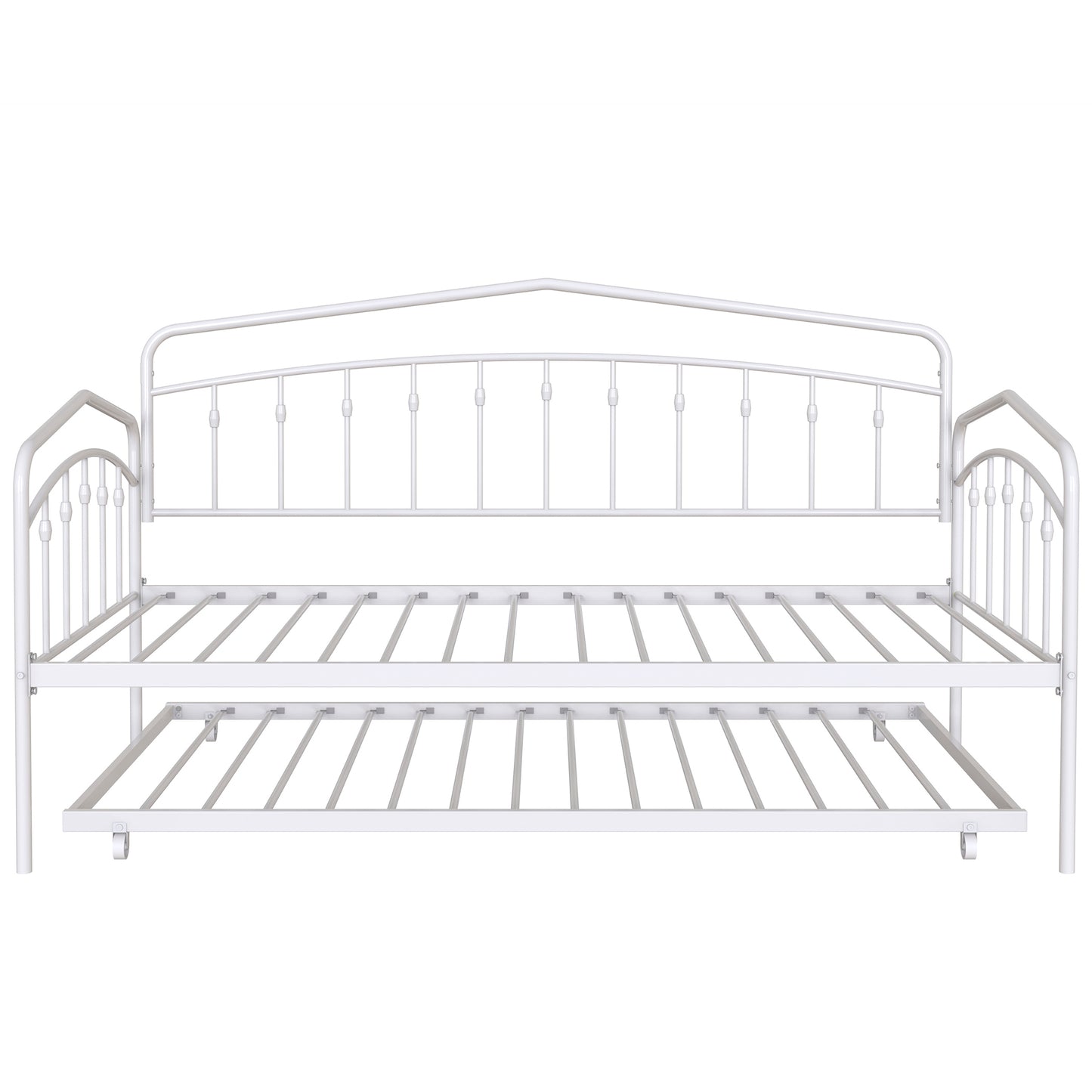 Fox Twin Daybed with Trundle - White Bliss