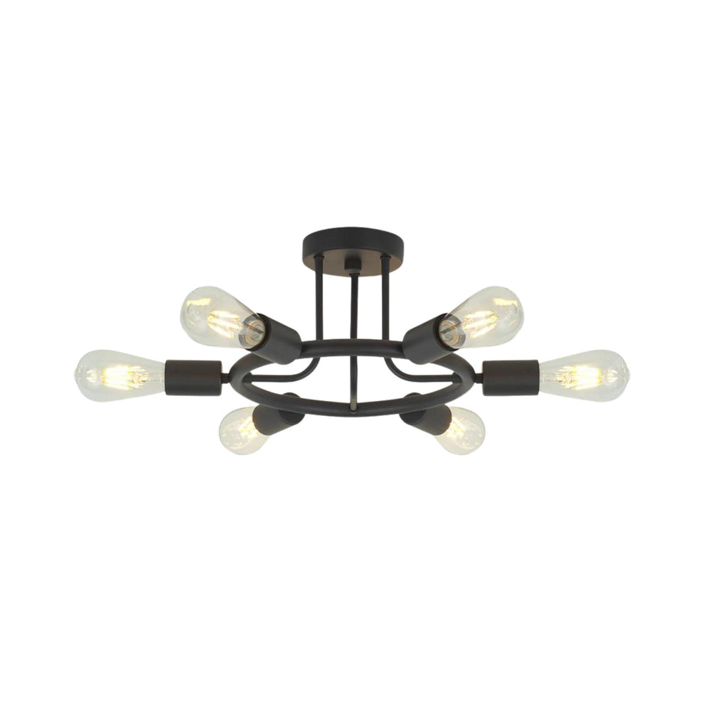 Stylish Black Sputnik Ceiling Light