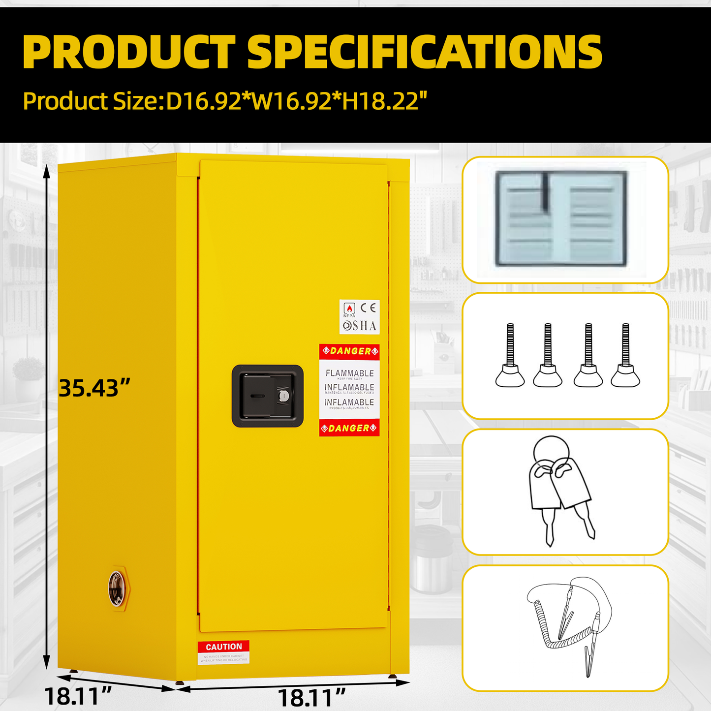 FireSafe Lab Cabinet