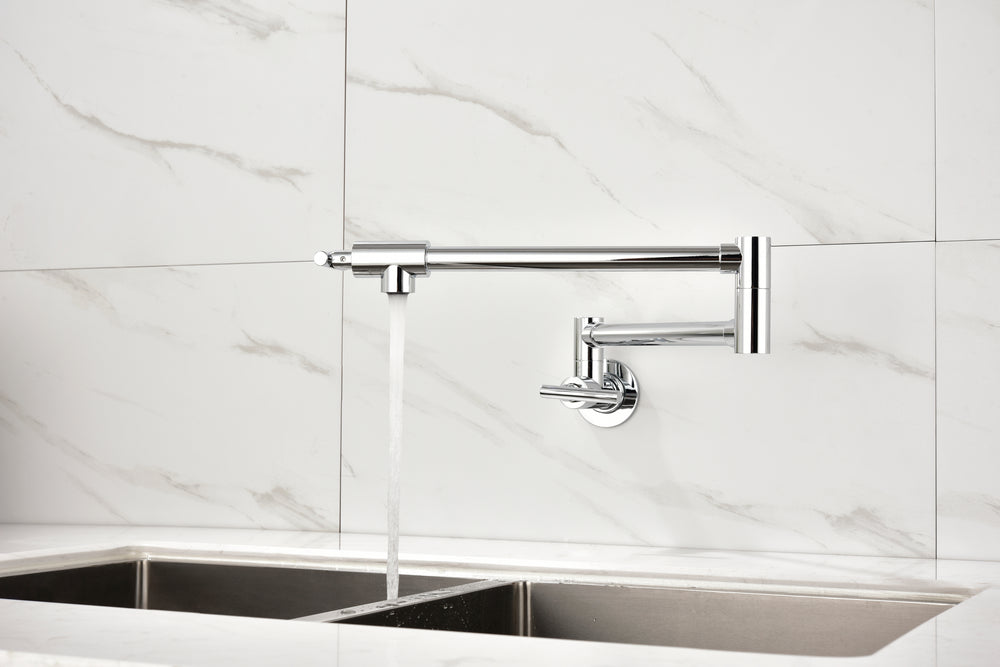 Wall-Mount Pot Filler Faucet