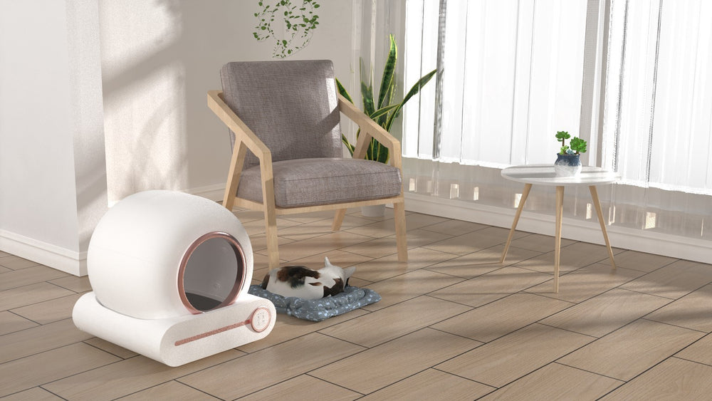 Clean Paws Self-Cleaning Litter Box