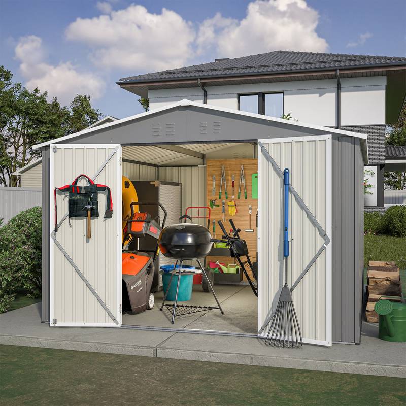Cozy Outdoor Storage Shed - Spacious and Secure for Your Garden!
