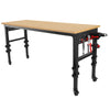 Versatile Rolling Workbench with Power Outlet