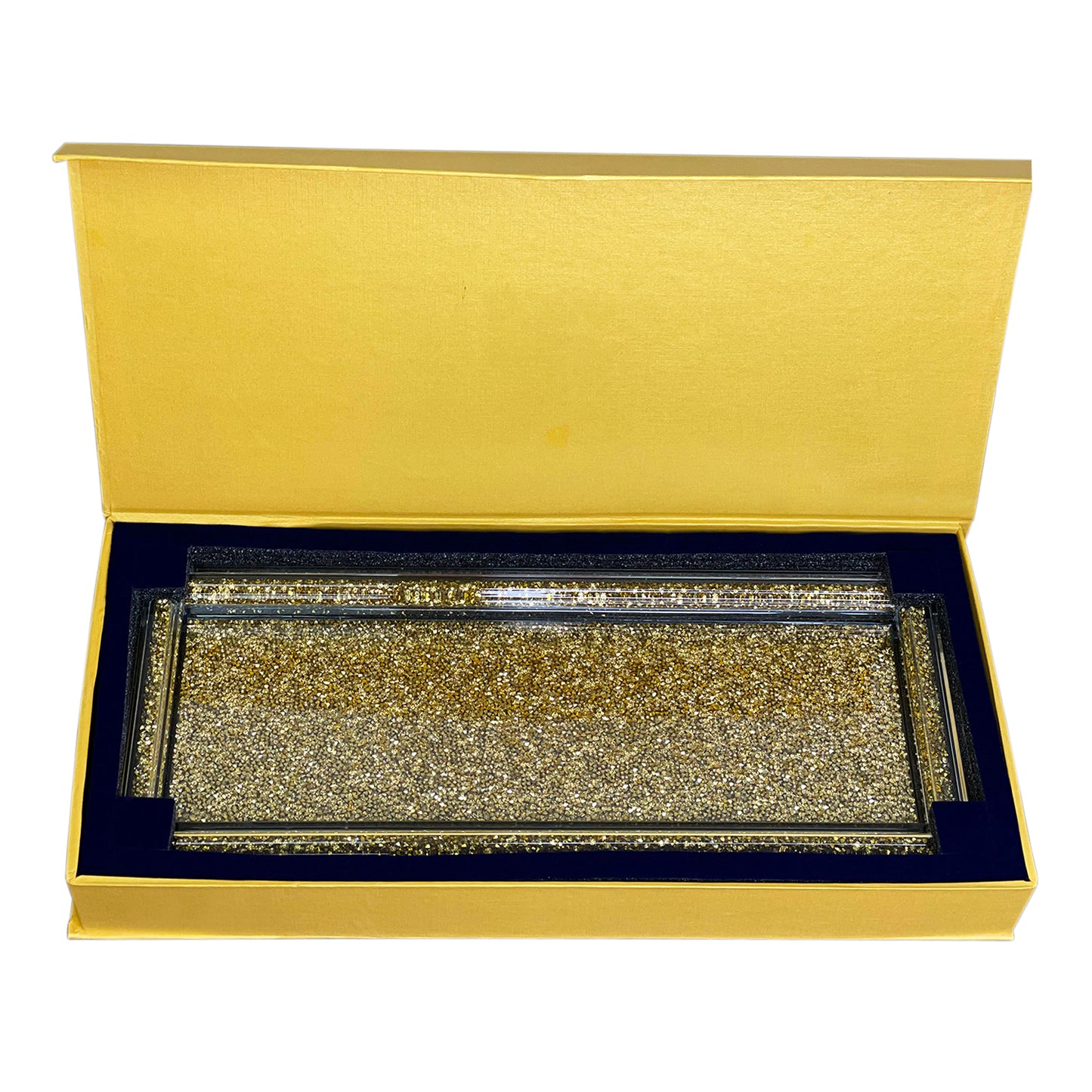 Ambrose Elegant Glass Tray Gift Set