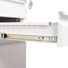 Lockable Mobile File Cabinet - Sleek Office Storage on Wheels