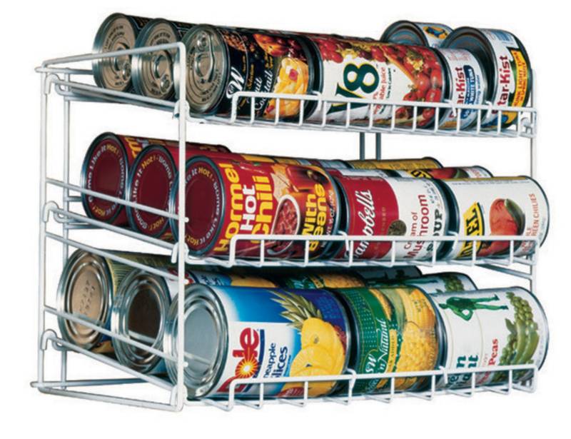 Sleek Wire Can Organizer