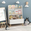 Brightly Kids Bookshelf & Toy Organizer