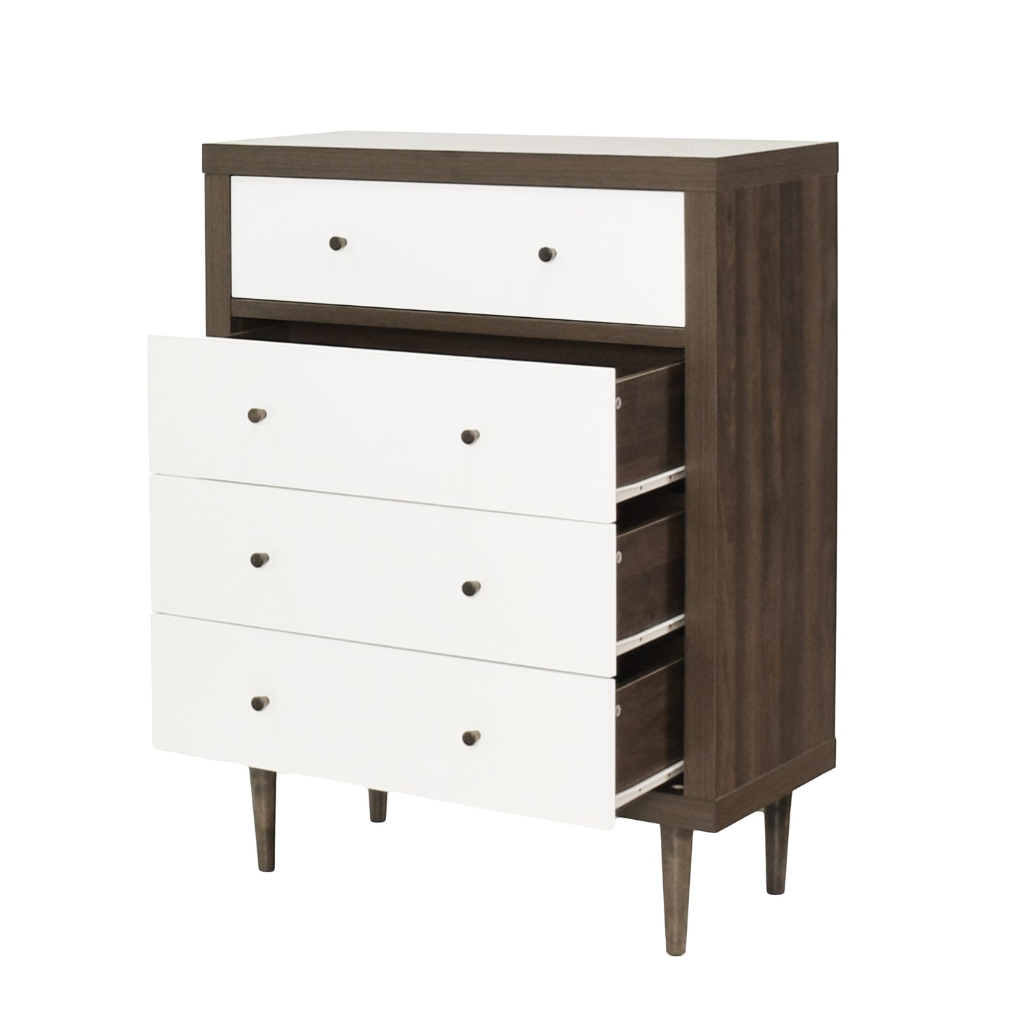 Nordic Charm 4-Drawer Dresser