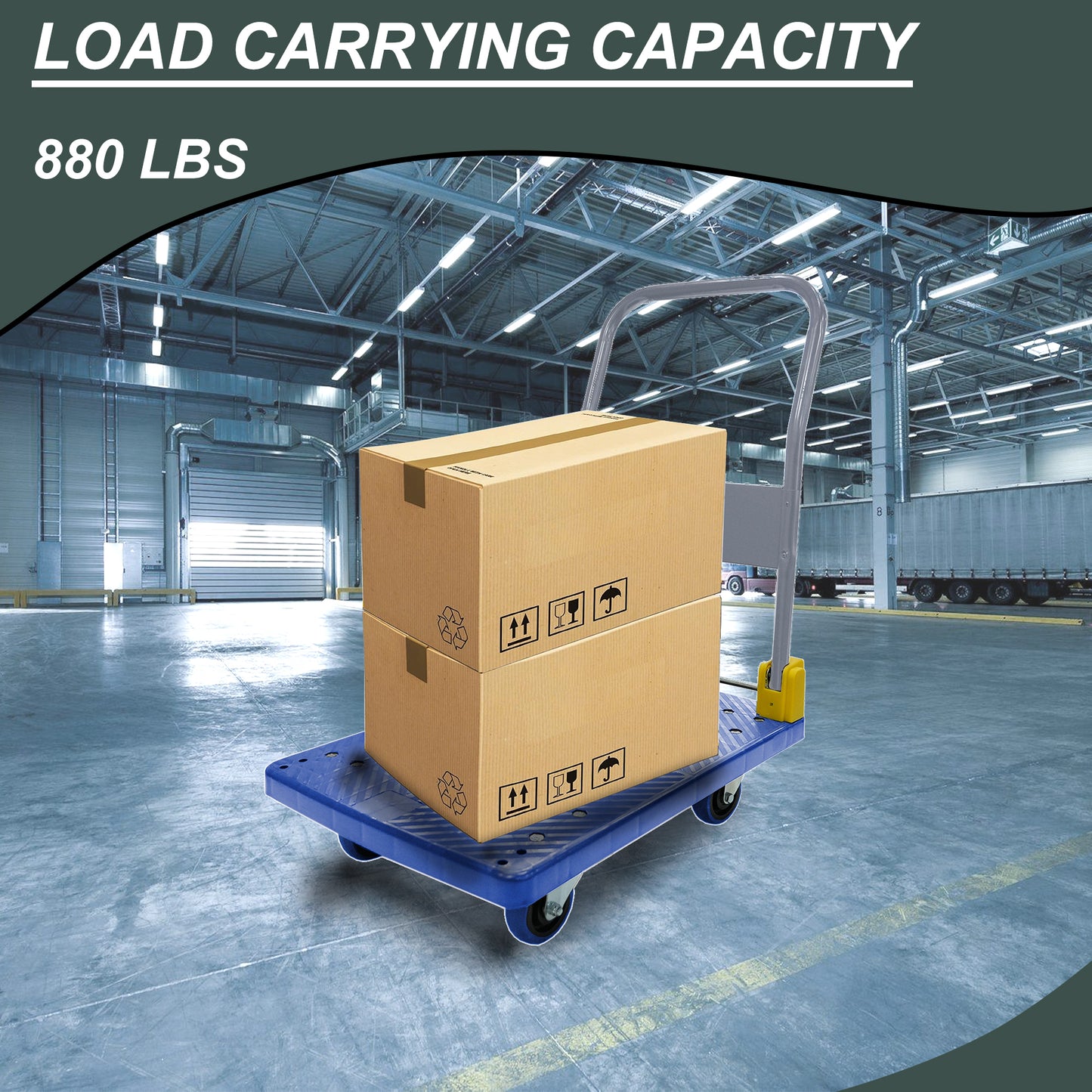 Heavy-Duty Foldable Hand Truck