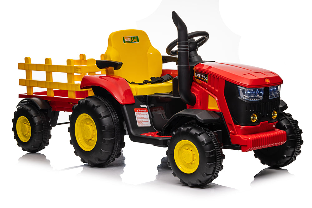 Ultimate Kid’s Ride-On Tractor with Remote, Music & Lights!