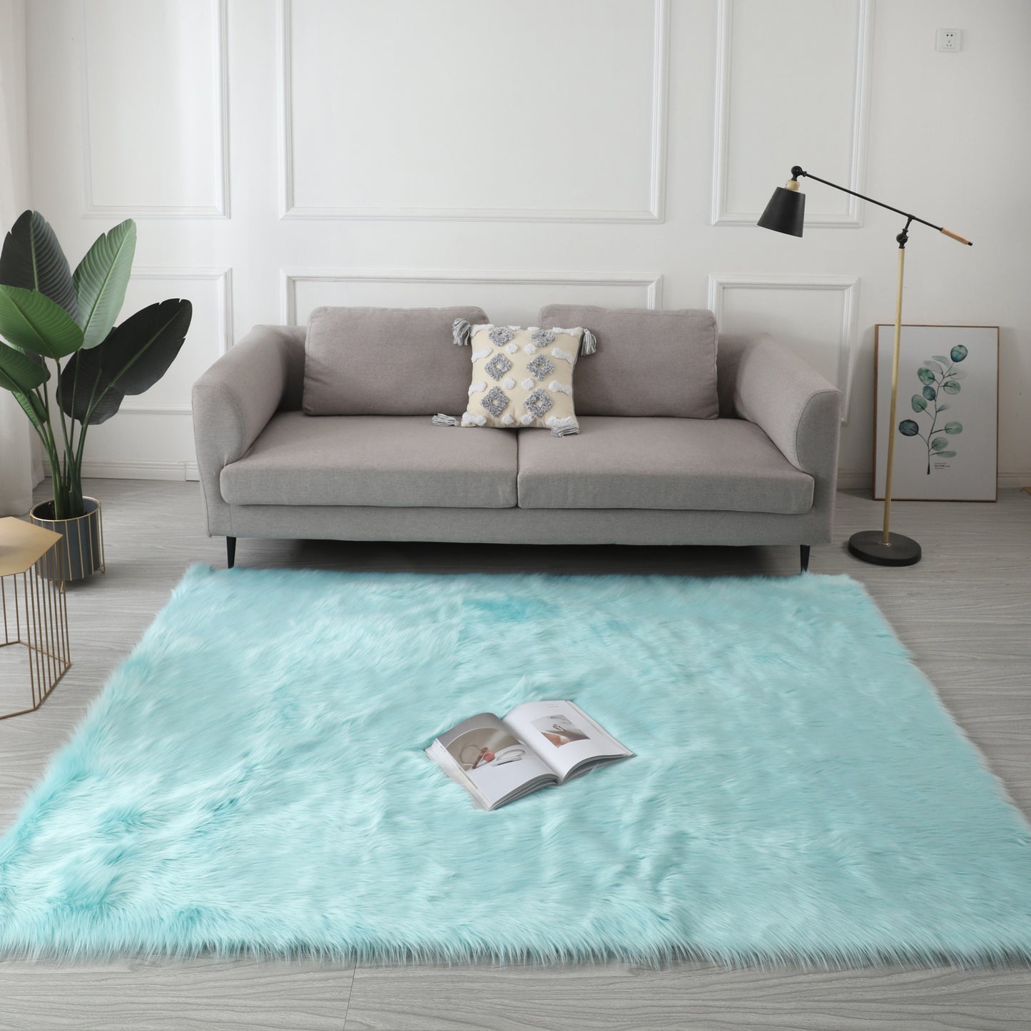 Snuggle Soft Faux Fur Rug