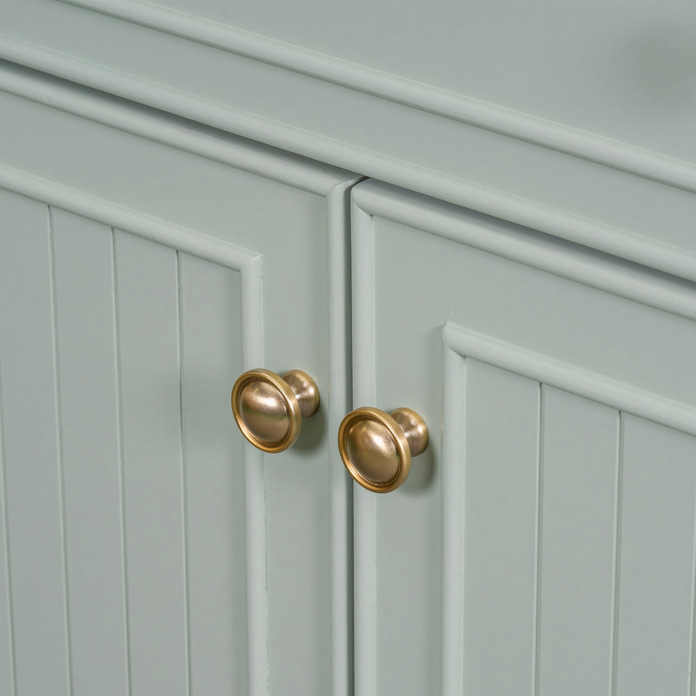 Stylish Green Bathroom Vanity Cabinet