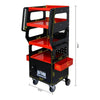 Smart Diagnostic Trolley - Black & Red