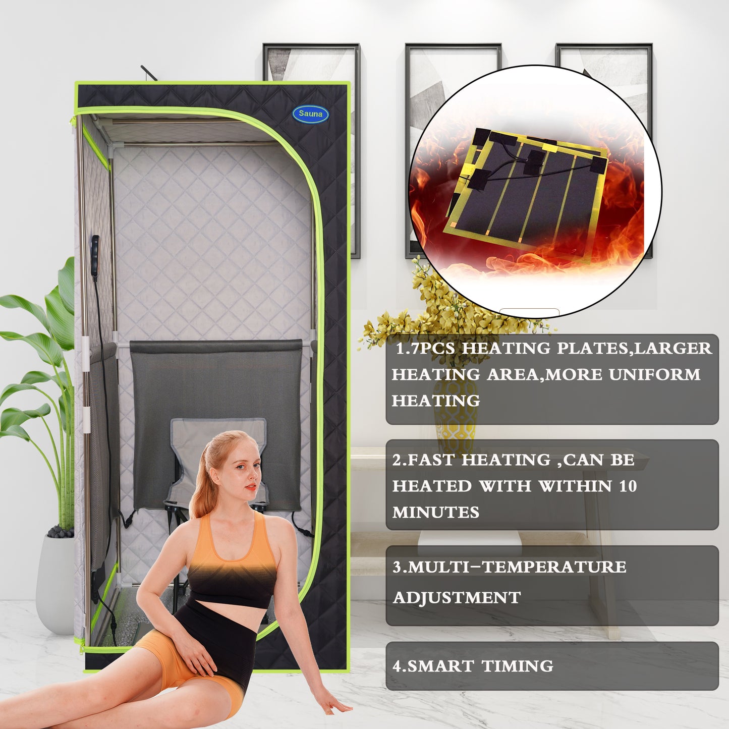 Cozy Home Spa: Deluxe Far Infrared Sauna Tent