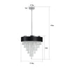 Elegant Crystal Round Chandelier for Luxurious Living Spaces