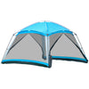 Sky Blue Screen House Tent for Camping and Travel