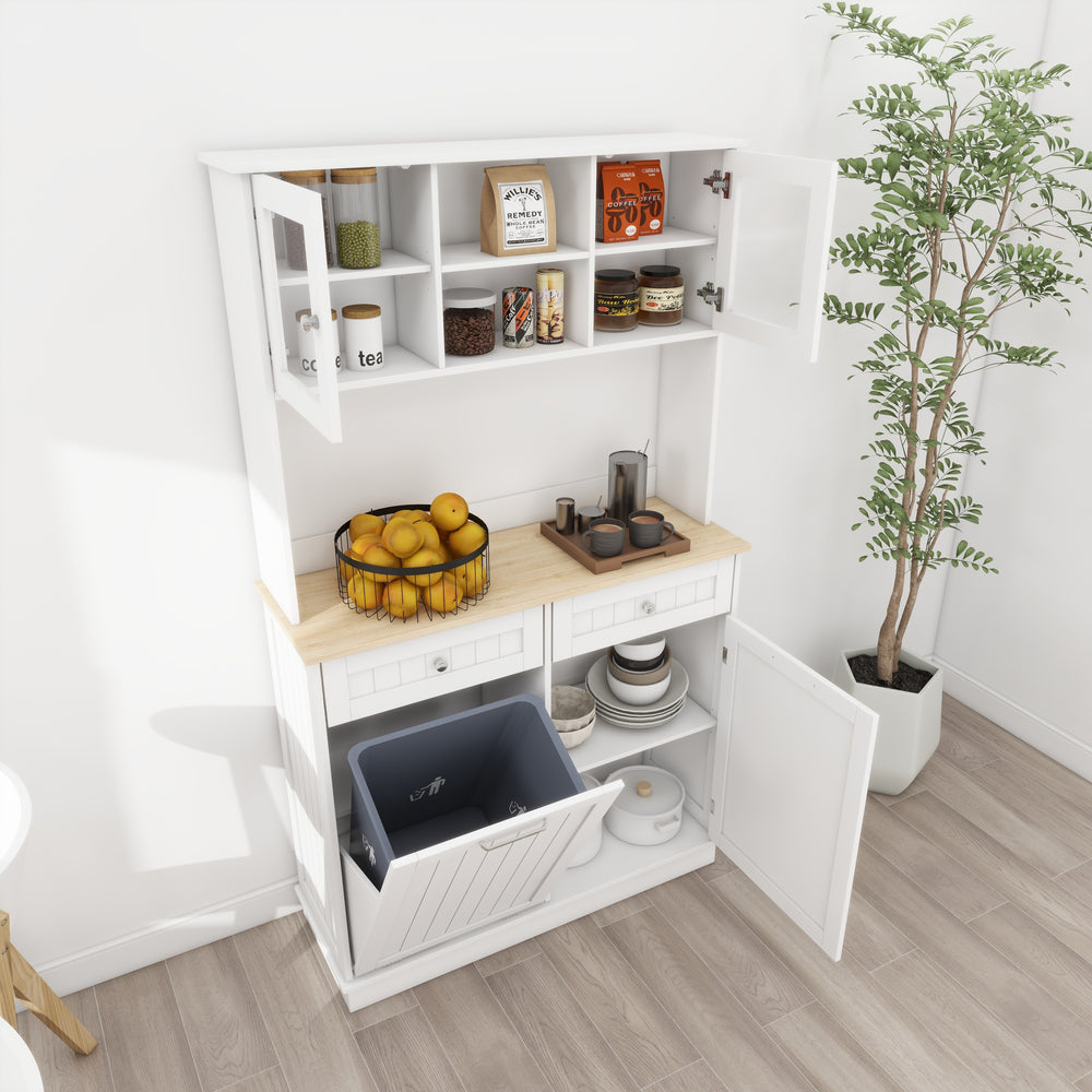 Chic Kitchen Waste & Storage Solution