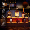 Glow & Show Liquor Shelf - Illuminated Bottle Display for Home Bars