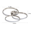 Radiant Ring Semi-Flush Ceiling Light