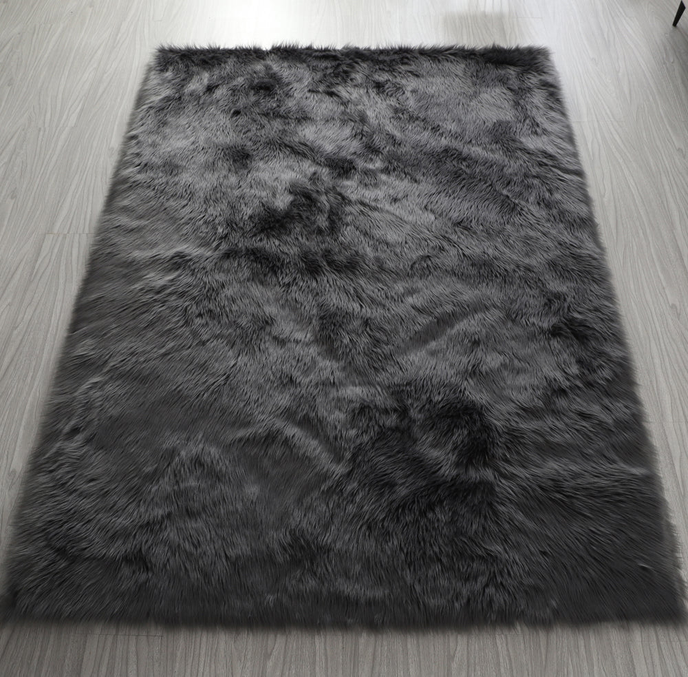 Snuggle Soft Faux Fur Area Rug