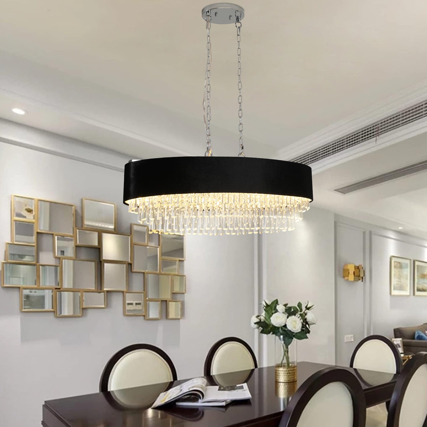 Elegant Crystal Chandelier for Luxurious Living Spaces