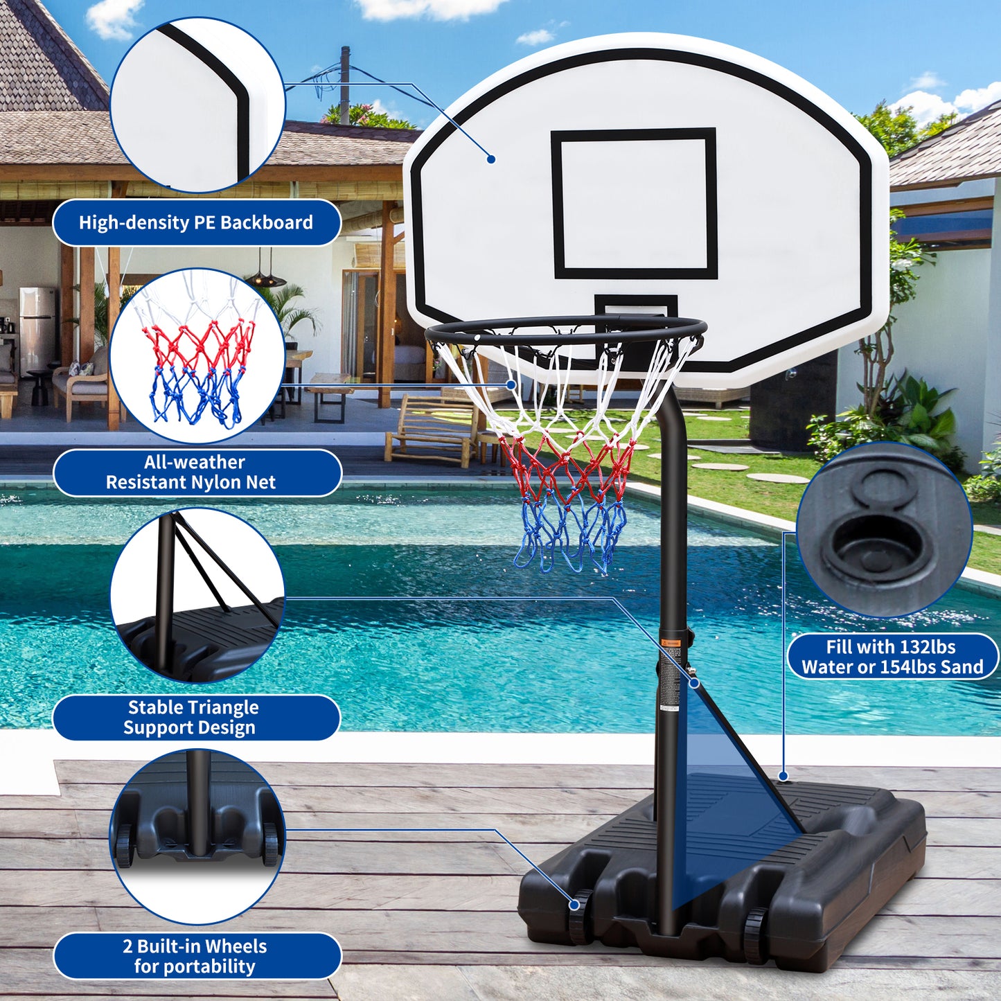 Splash Slam Basketball Hoop