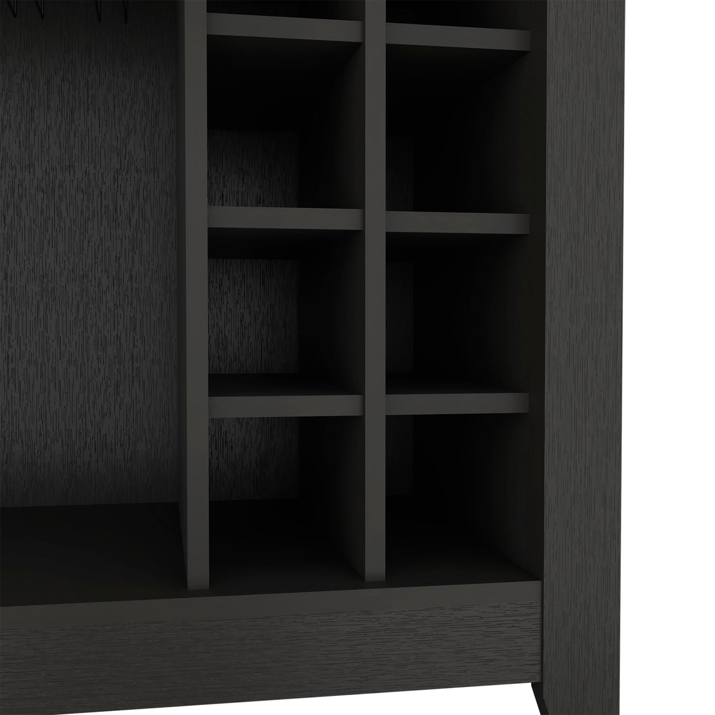 Mojito Bar Cabinet in Chic Black