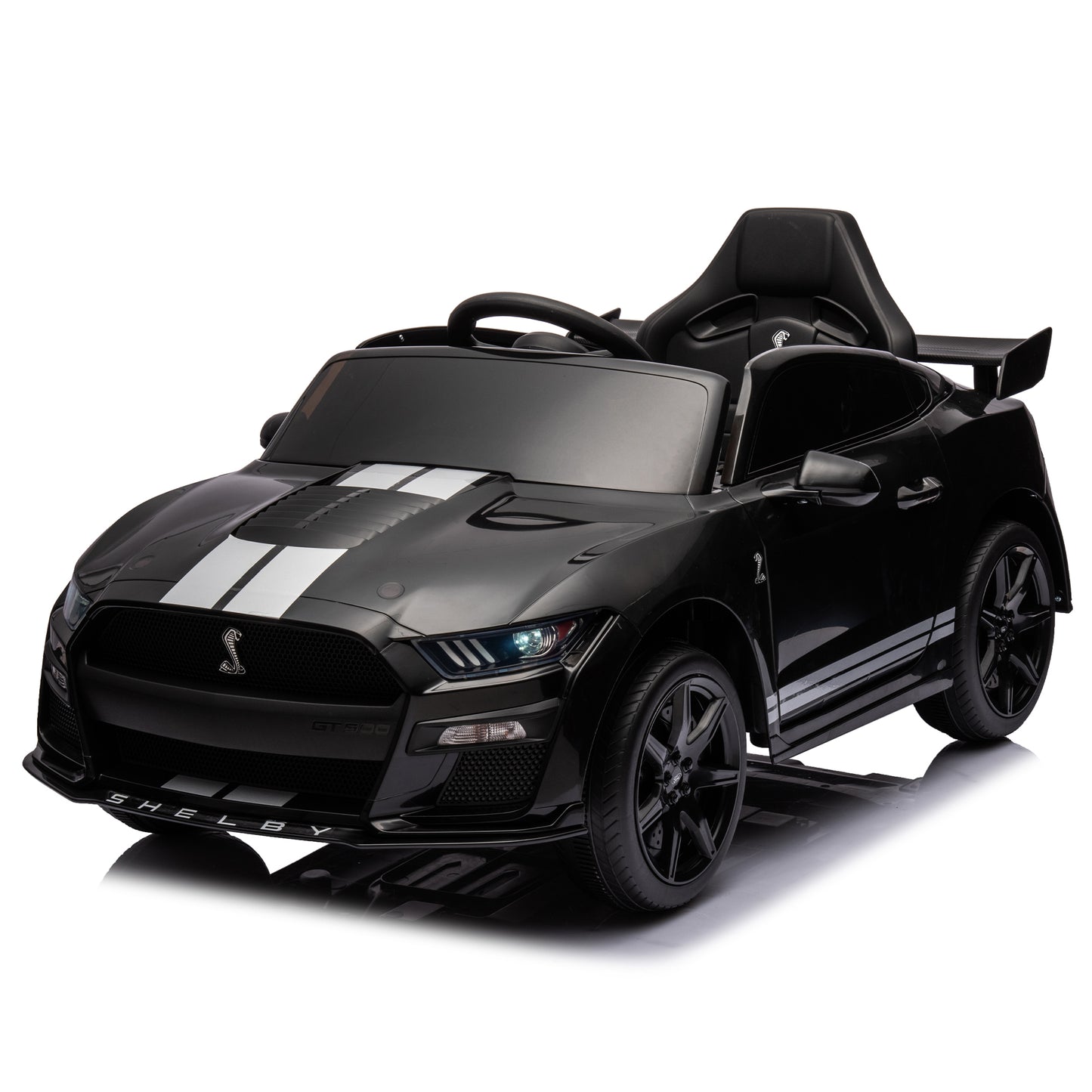 Shelby GT500 Ride-On Car with Remote Control and Music