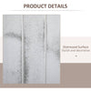 Chic White Folding Room Divider