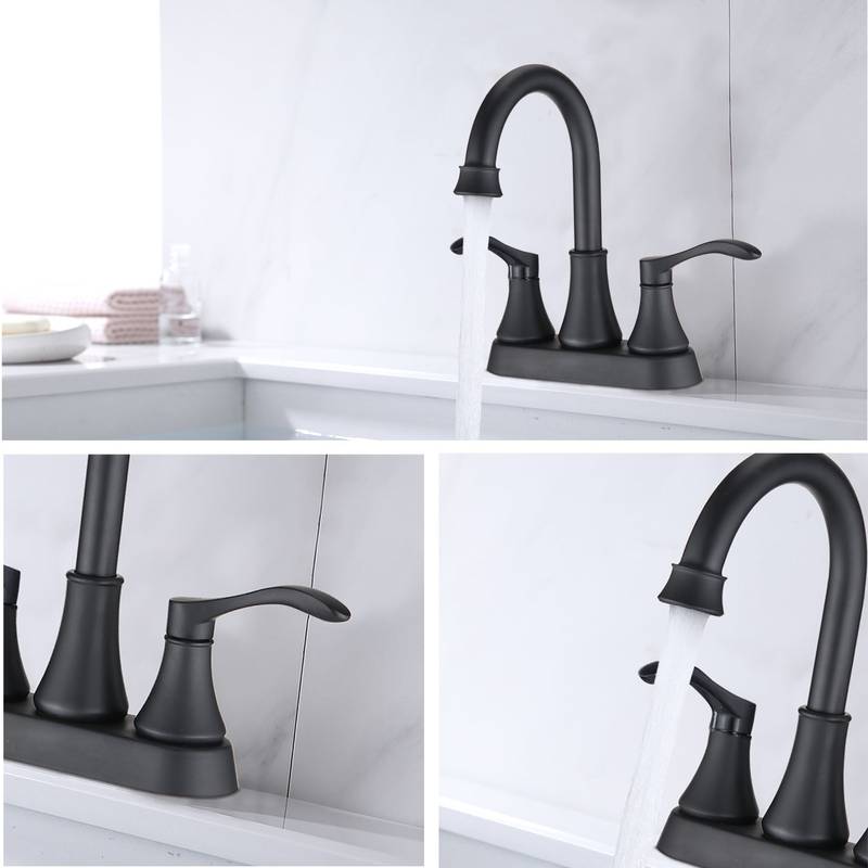Charming Double-Handle Bathroom Faucet