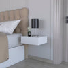 Isola Dreamy Nightstand in White