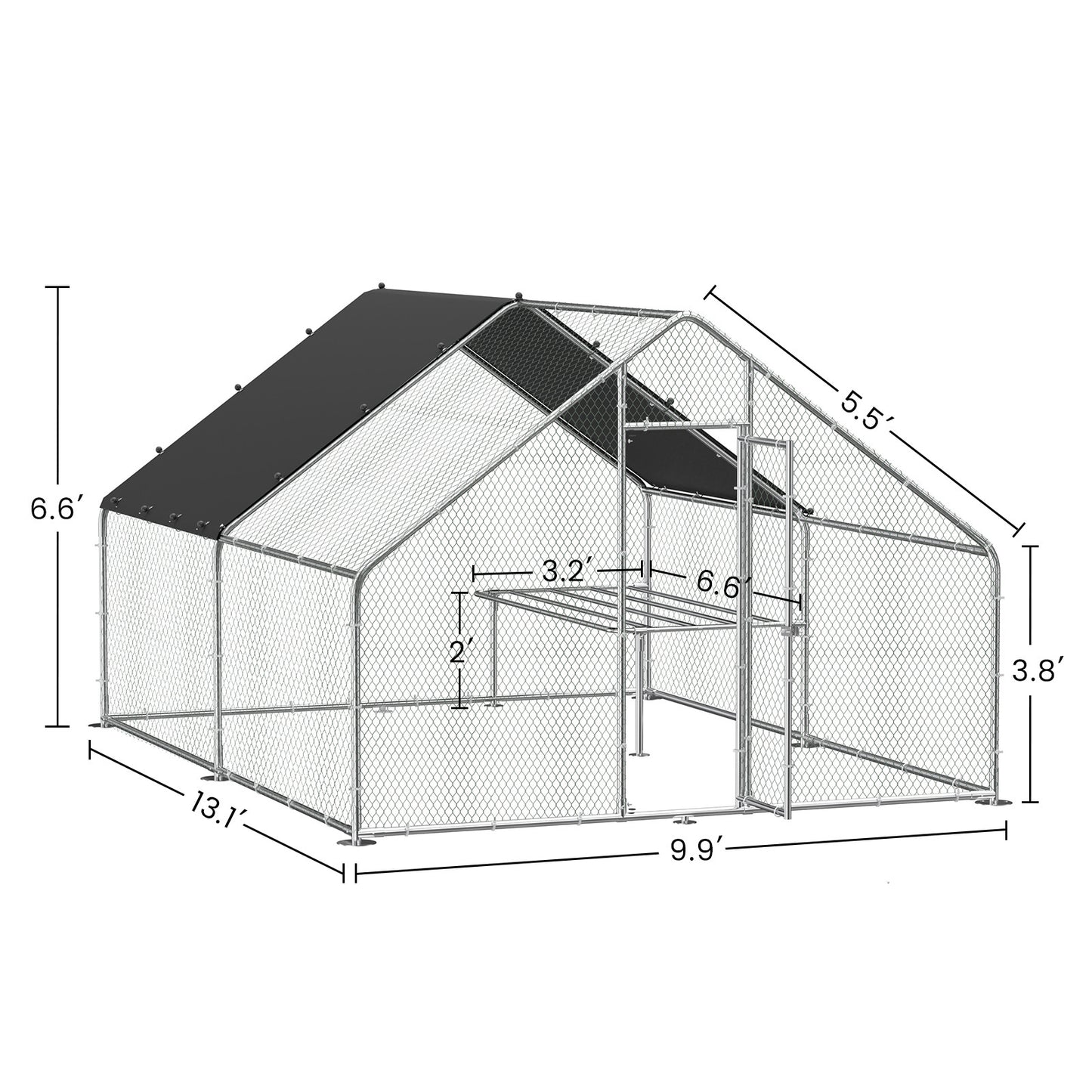 Ultimate Outdoor Chicken & Rabbit Coop