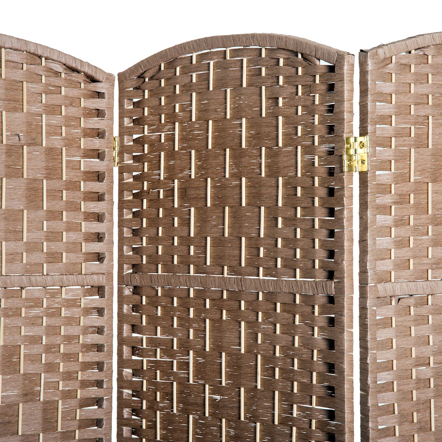 Natural Wicker Room Divider – Stylish Privacy Screen