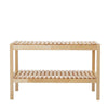 Birch Shoe Storage Bench - Sturdy & Stylish Organizer for Any Space