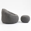 Cozy Foam Lounge Chair with Footrest