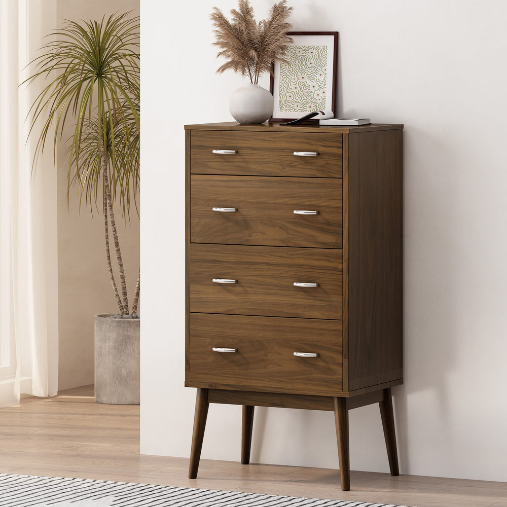 Chic 4-Drawer Storage Chest