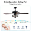 Chic Crystal Ceiling Fan with Remote Control